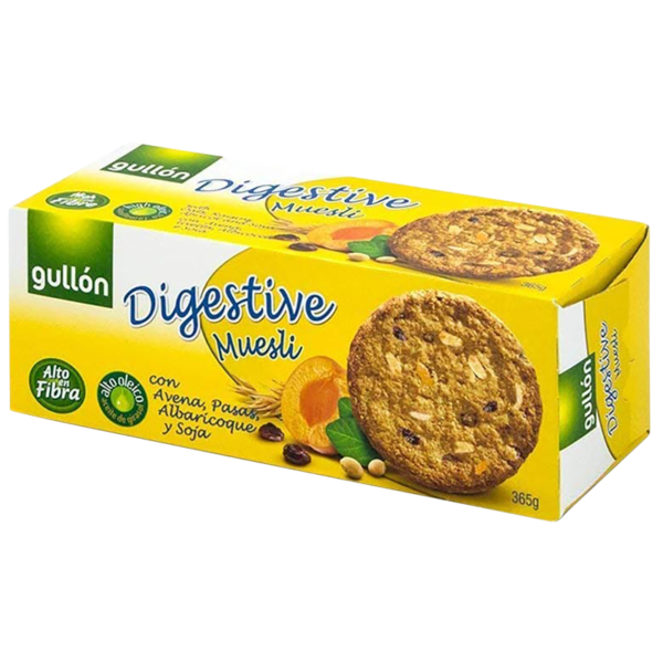 GULLON Digestive küpsised Müsli 365g