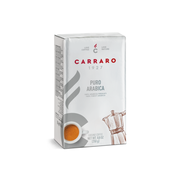 CARRARO Puro Arabica jahvatatud kohv 250g