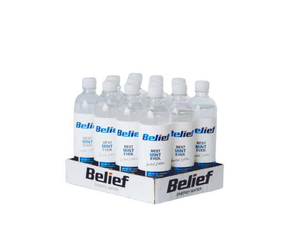 Belief energiavesi gaseeritud mündimaitseline 500ml x 12